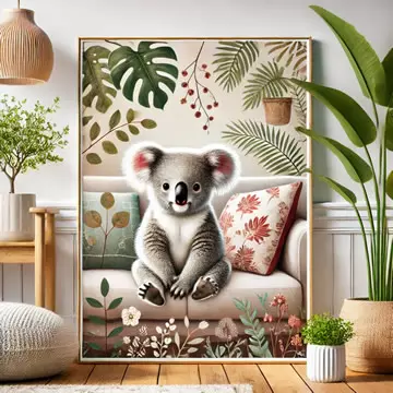 koala en casa