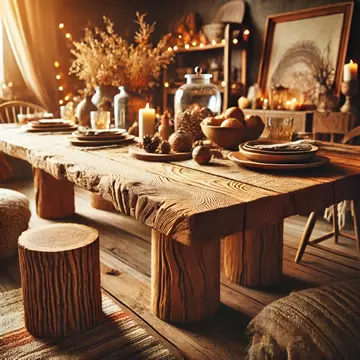 mesa de madera