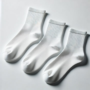 calcetines blancos