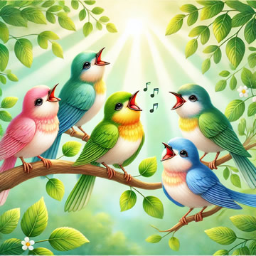 soñar con pájaros cantando