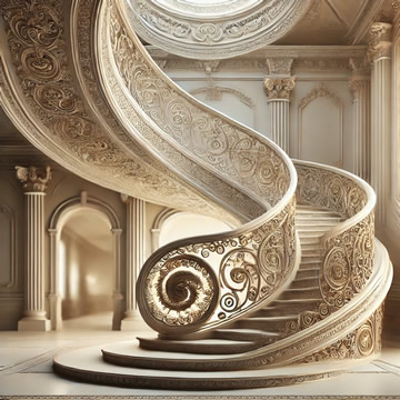 escalera de caracol