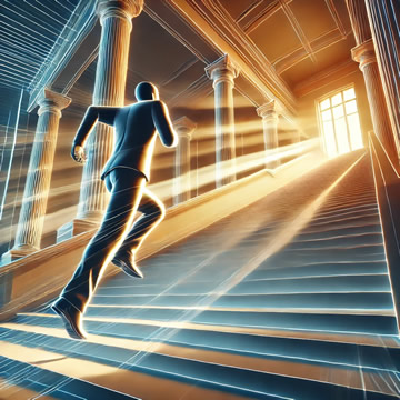 subir escaleras