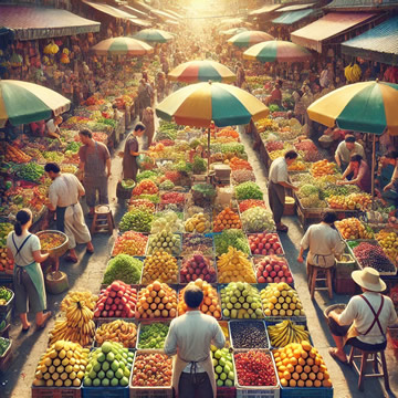 mercado de frutas