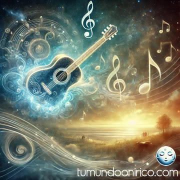 Soñar con una guitarra