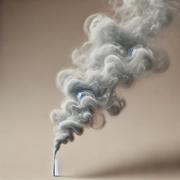 humo gris