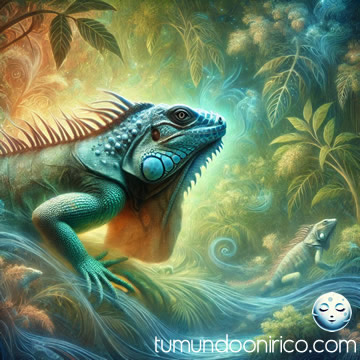 Soñar con iguanas