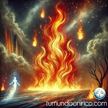 Soñar con un incendio