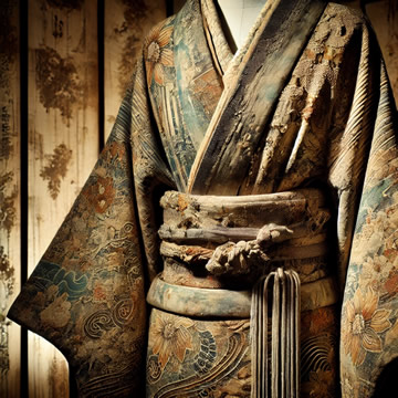 kimono antiguo