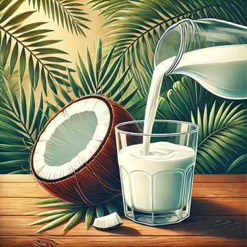 leche de coco