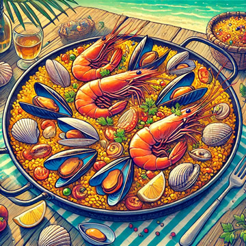 paella de marisco