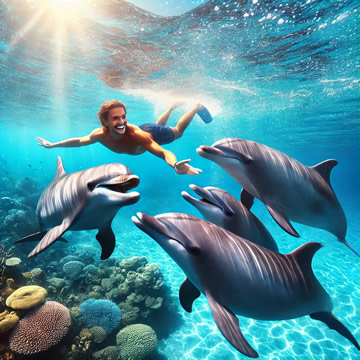 soñar con delfines
