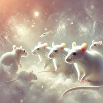ratas blancas