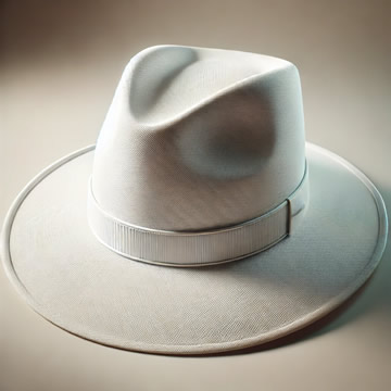 sombrero blanco