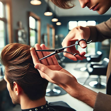 cortar pelo con tijeras