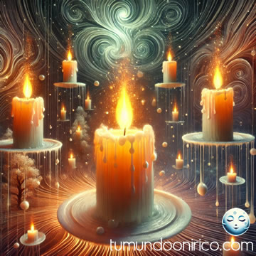 Soñar con velas