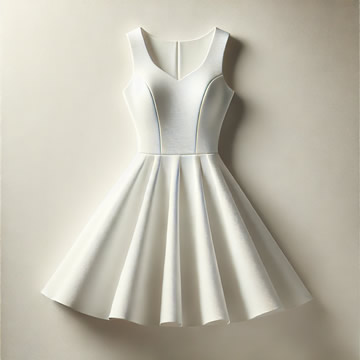 vestido blanco