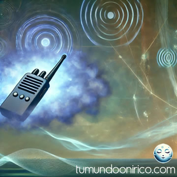 Soñar con walkie-talkies
