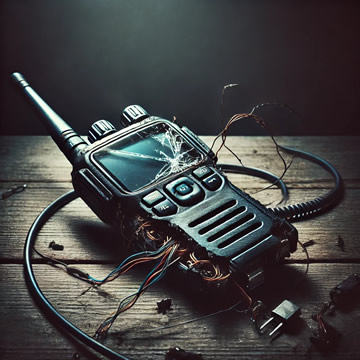 walkie-talkie que no funciona