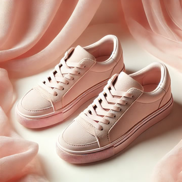 zapatillas rosadas